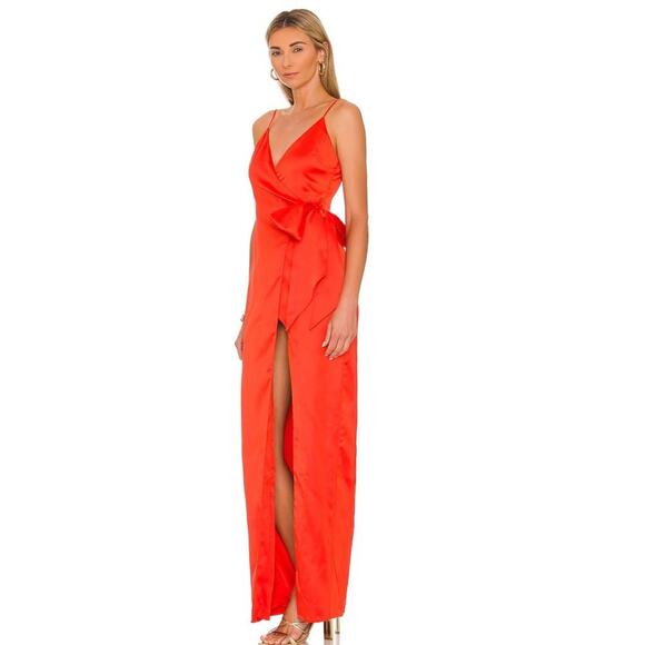 Lovers and Friends The Mackenzie Gown in Red NWT Size XXS - Picture 2 of 5